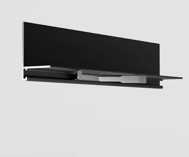 T profil obroba - detajl z vzmetjo